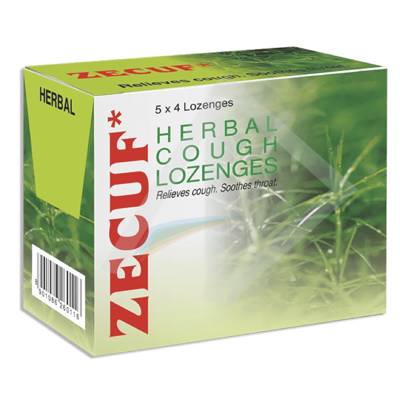 Zecuf  Herbal Cough Lozenges -20's