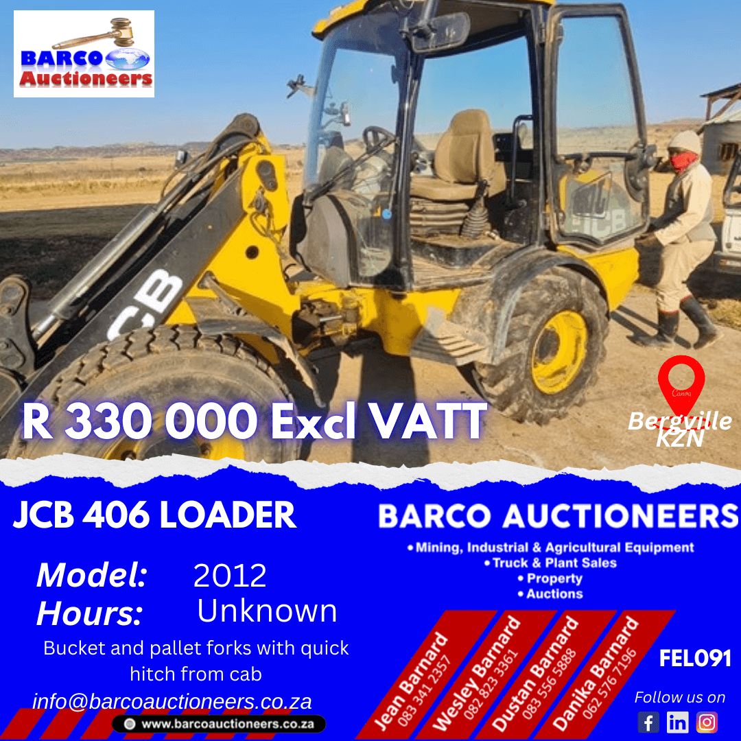 FEL091_JCB 406 Loader 2012 model