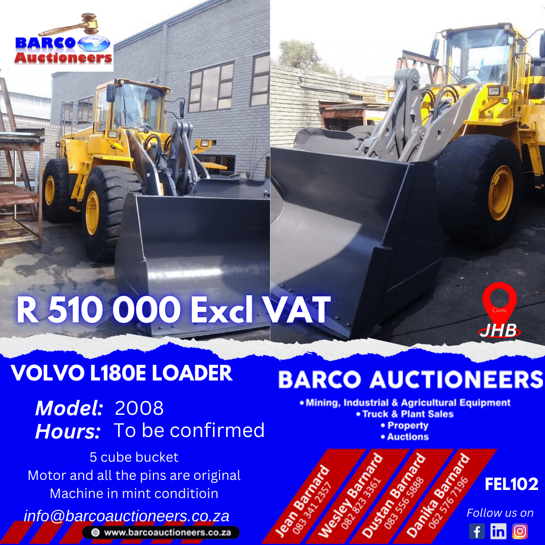 FEL102_Volvo L180E Loader 2008 model