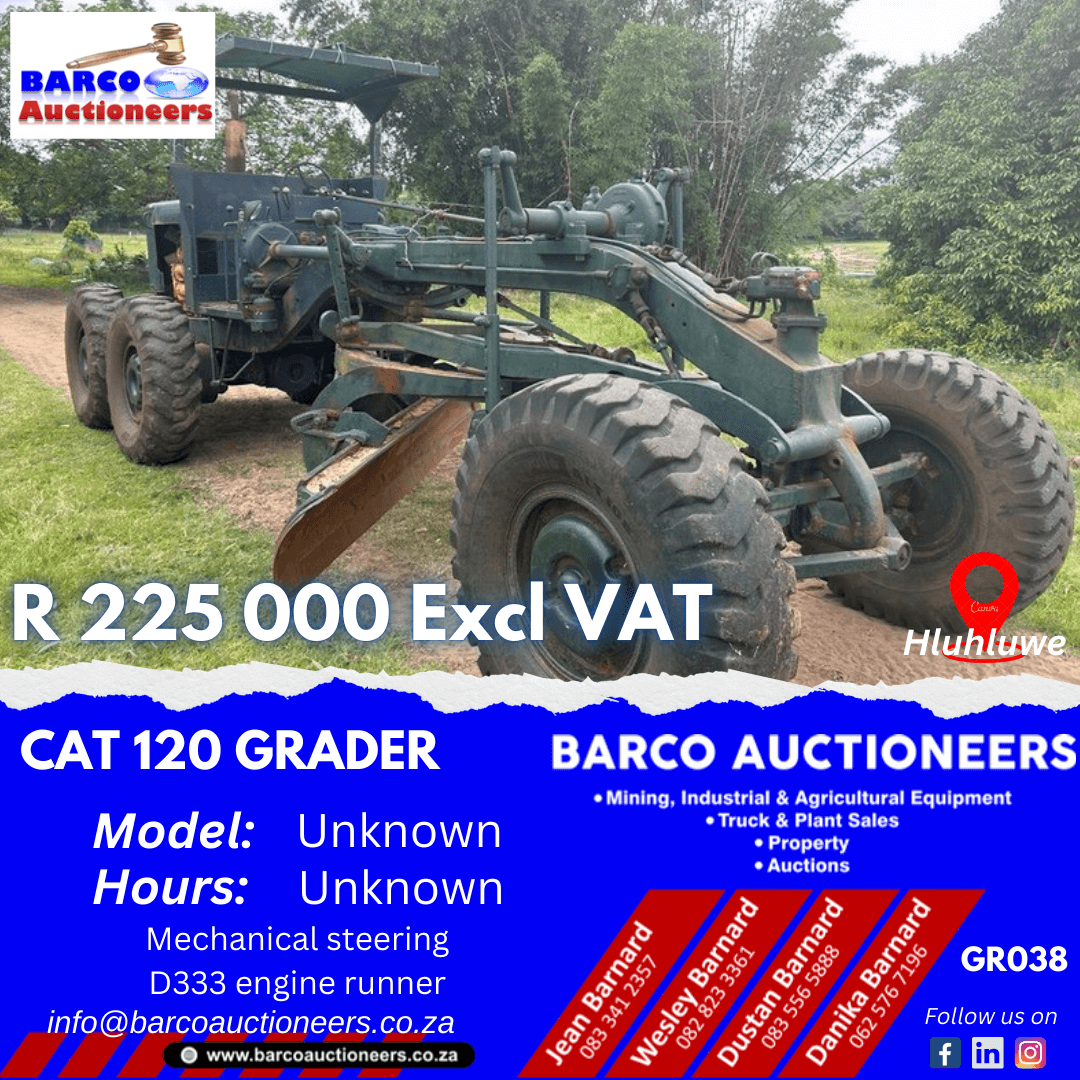 GR038_Cat 120 Grader
