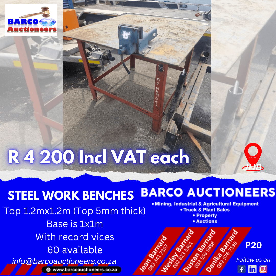 WBS01_Steel Work Benches