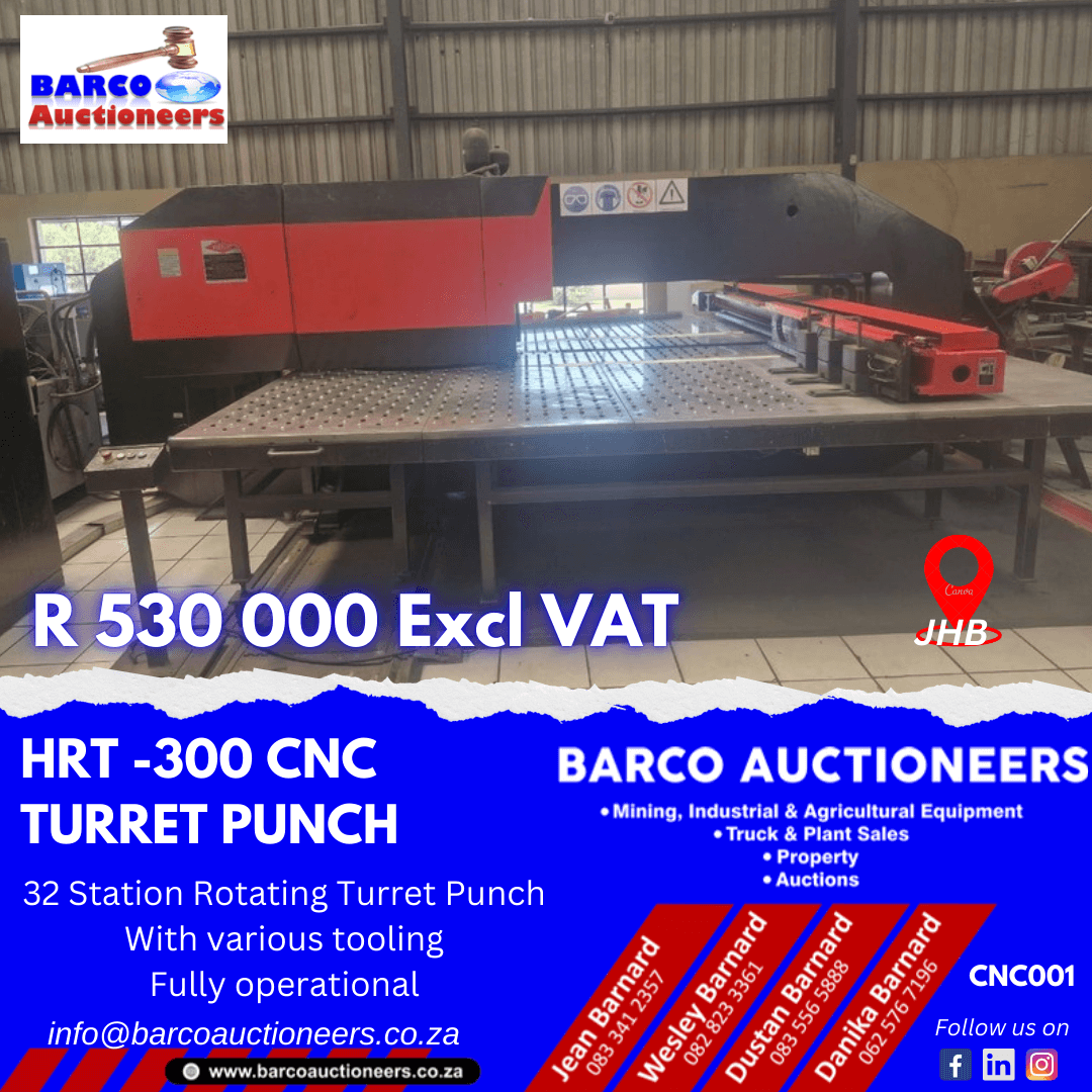 CNC001_HRT -300 CNC Turret Punch