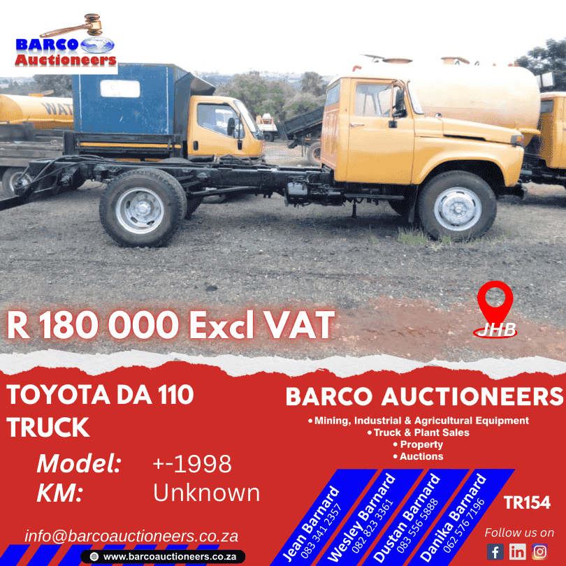 TR154_Toyota DA 110 Truck +-1998 model