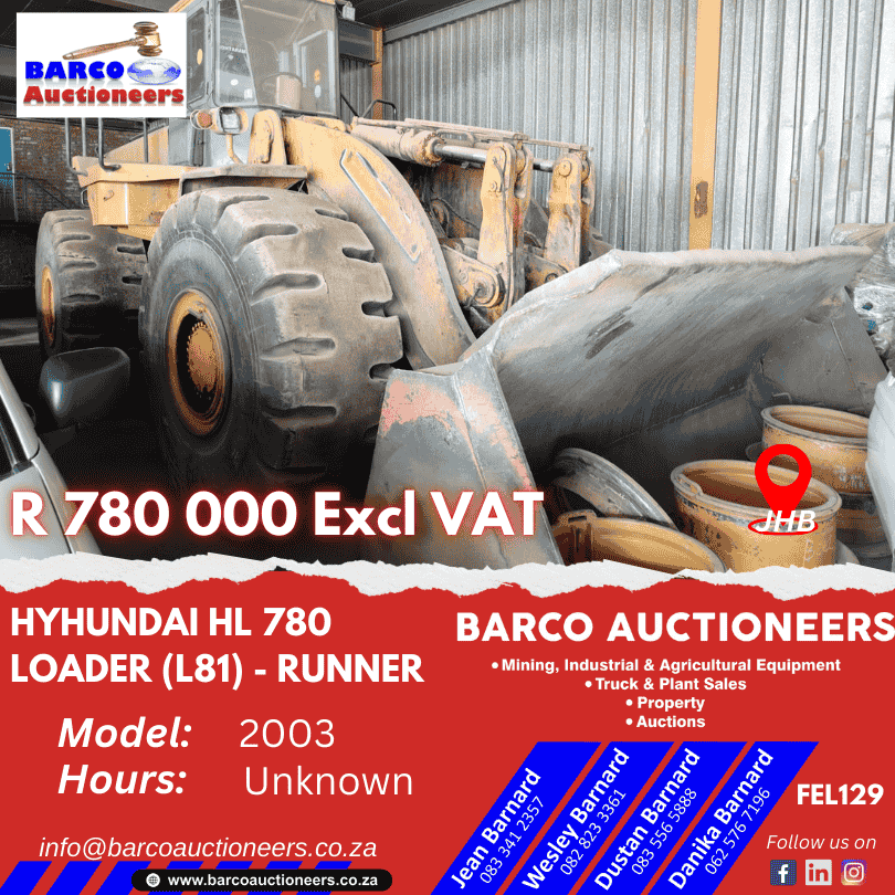 FEL129_Hyhundai HL 780 Loader 2003 Model