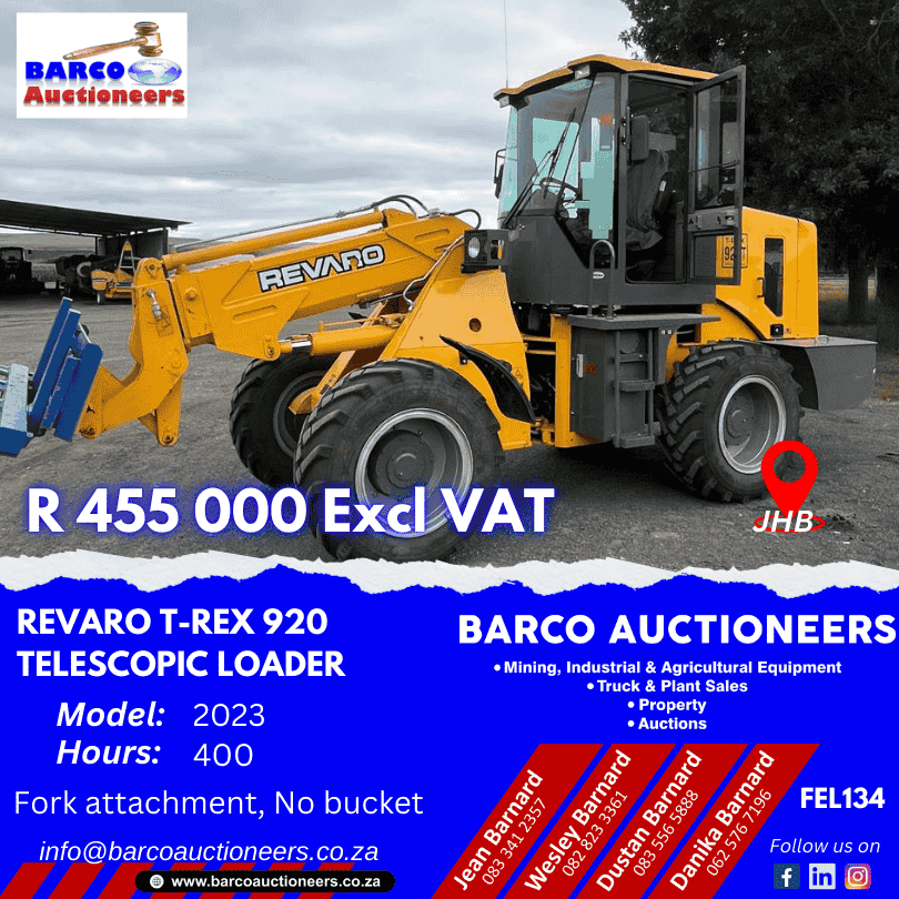 FEL134_Revaro T-Rex 920 Telescopic Loader 2023 model