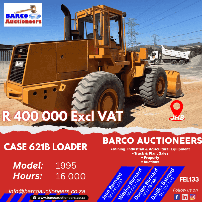 FEL133_Case 621B Loader 1995 model