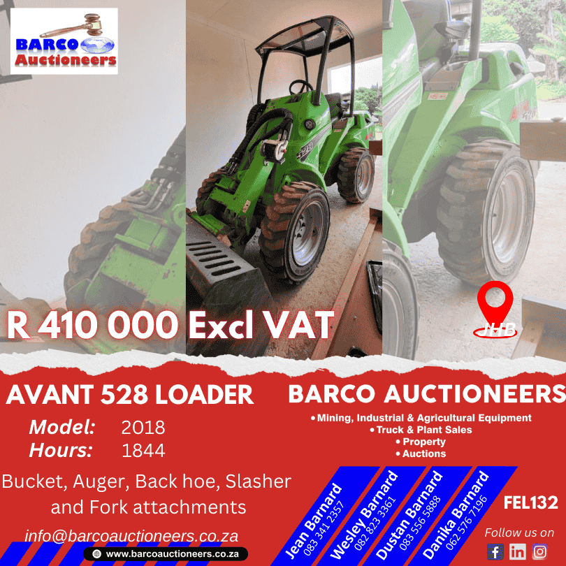 FEL132_Avant 528 Loader 2018 model