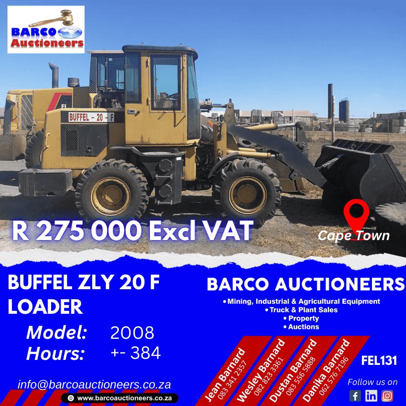 FEL131_Buffel ZLY 20 F Loader 2008 model