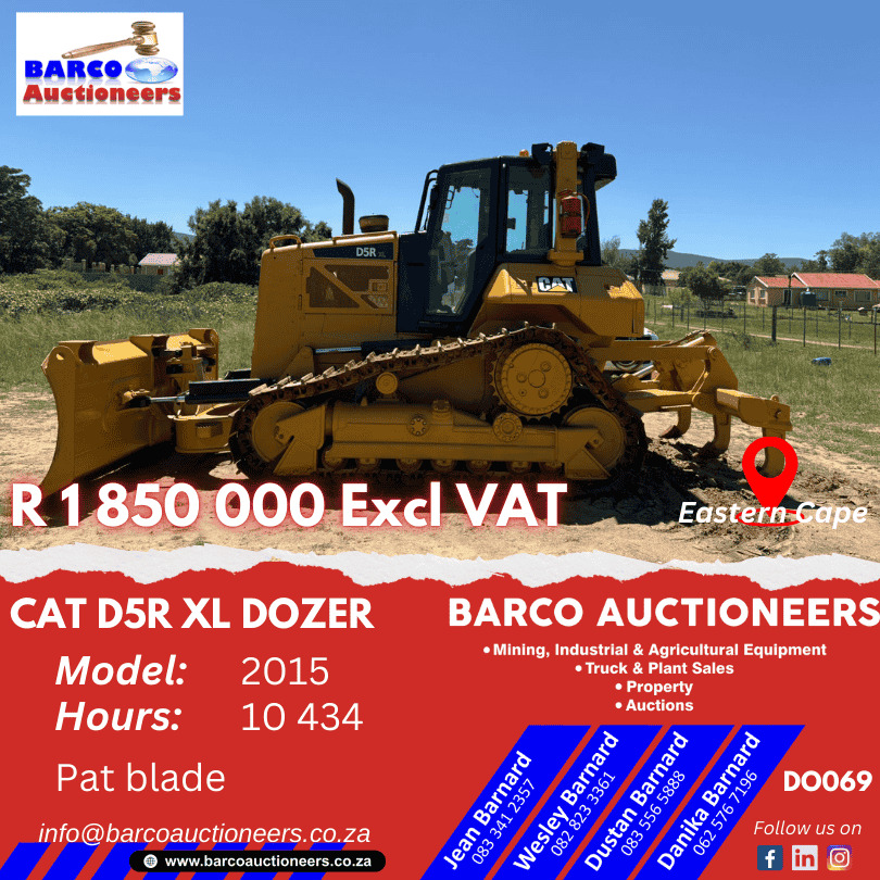 DO069_Cat D5R XL Dozer 2015 model
