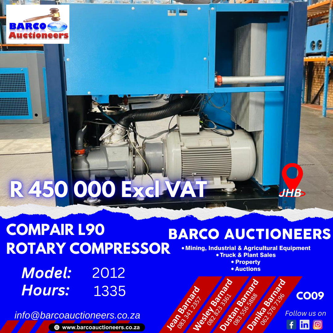 CO09_Compair L90 Rotary compressor 99kw