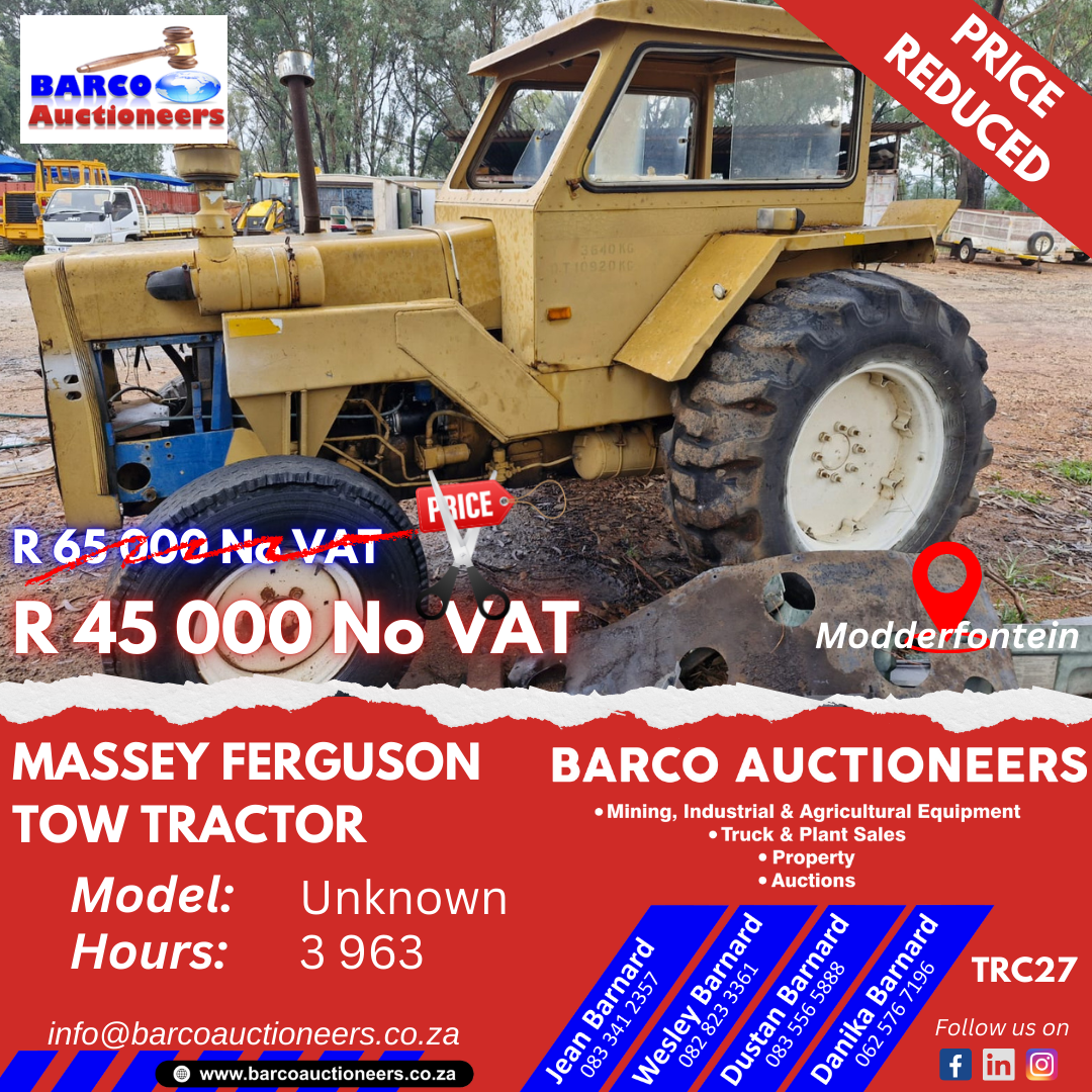 TRC27_Massey Ferguson Tow Tractor