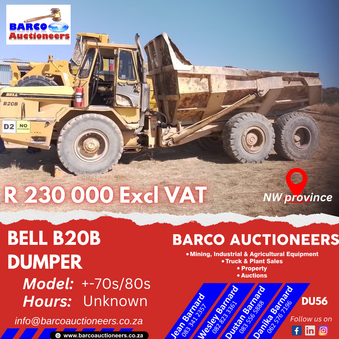 DU56_Bell B20B dumper +-70s 80s model