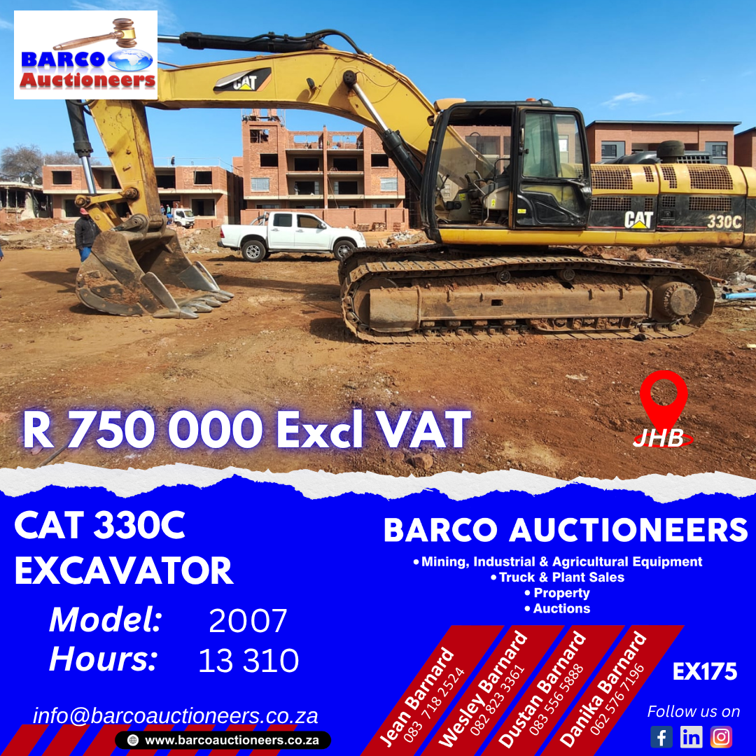 EX175_Cat 330C Excavator 2007 model