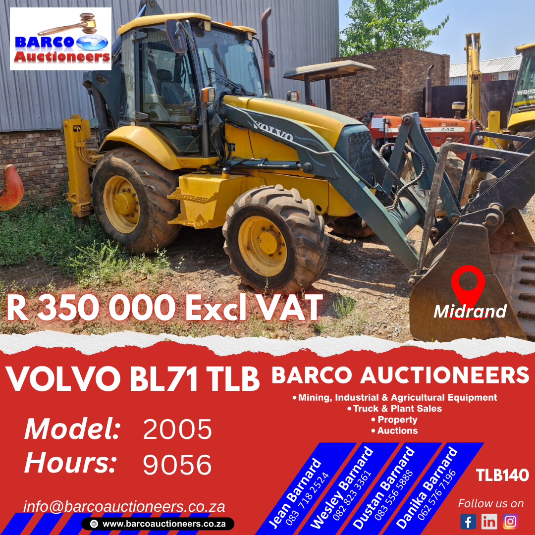 TLB140_Volvo BL71 TLB 2005 model