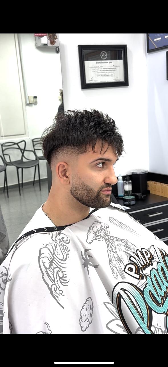 Corte y barba