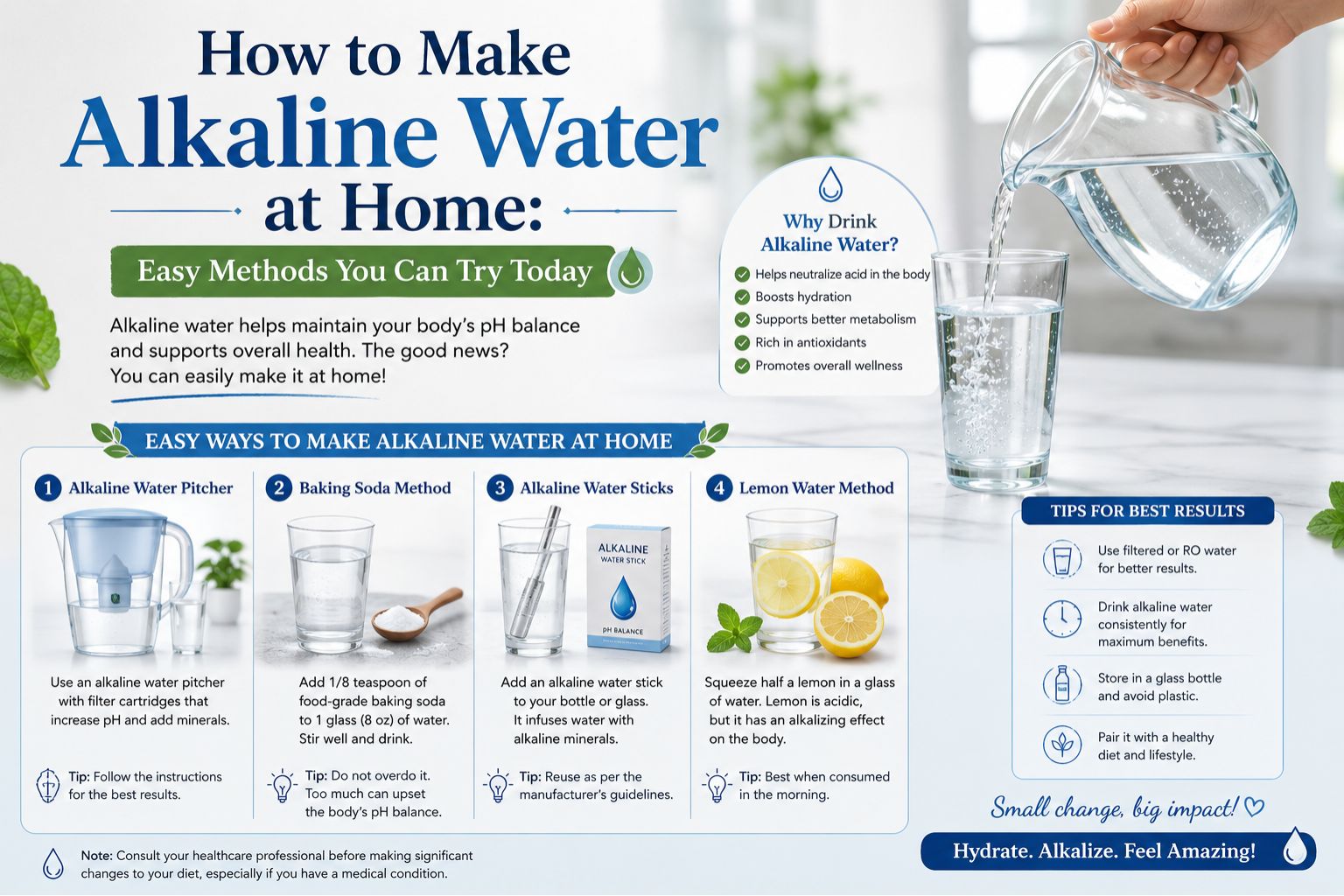 How to Make Alkaline Water at Home: Easy Methods You Can Try Today