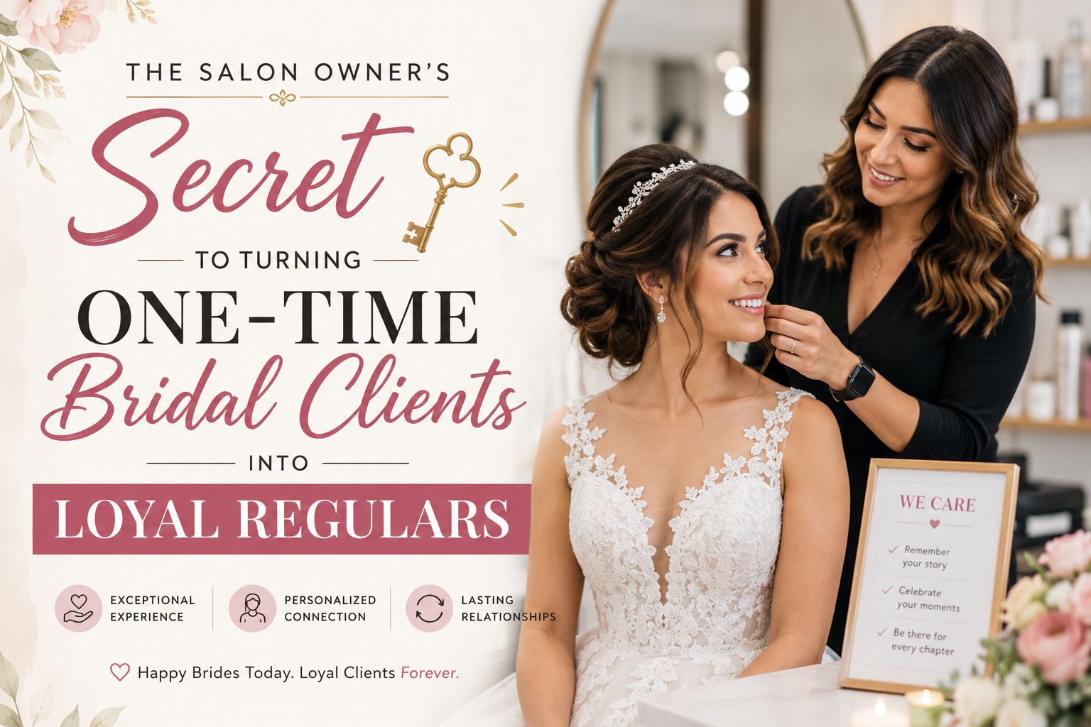 The Salon Owner’s Secret to Turning One-Time Bridal Clients into Loyal Regulars