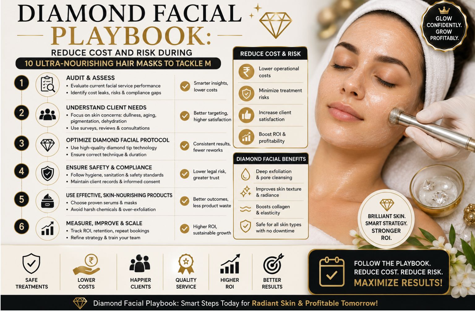 Diamond Facial Playbook: Reduce Cost and Risk During Your Salon Visit