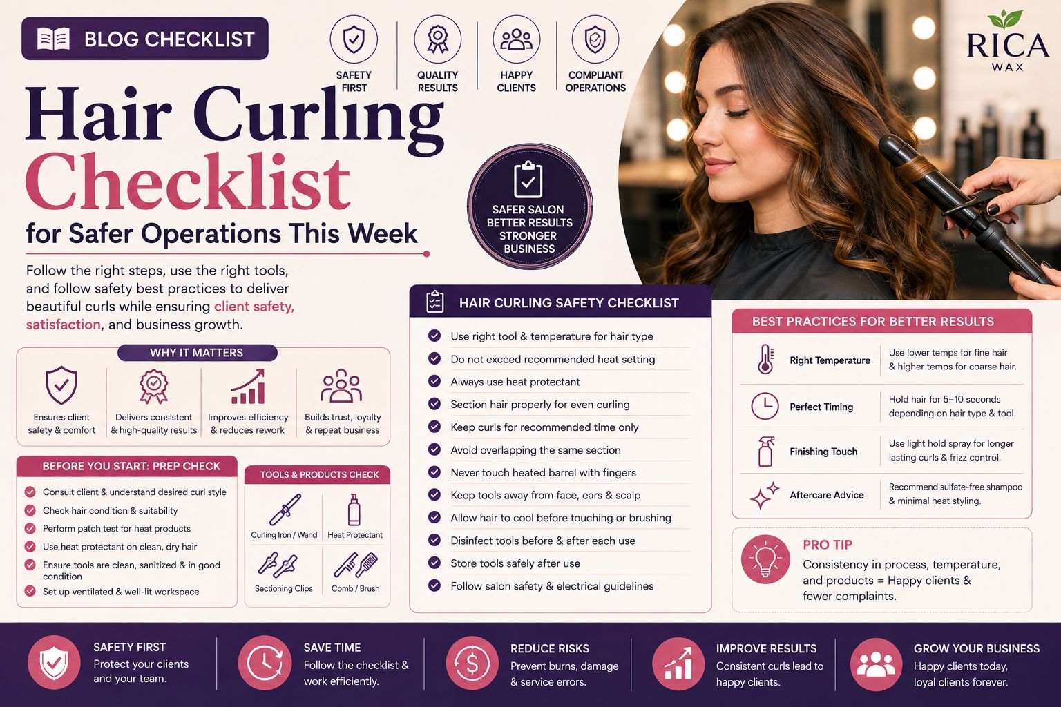 Hair Curling Checklist for Safer Operations This Week
