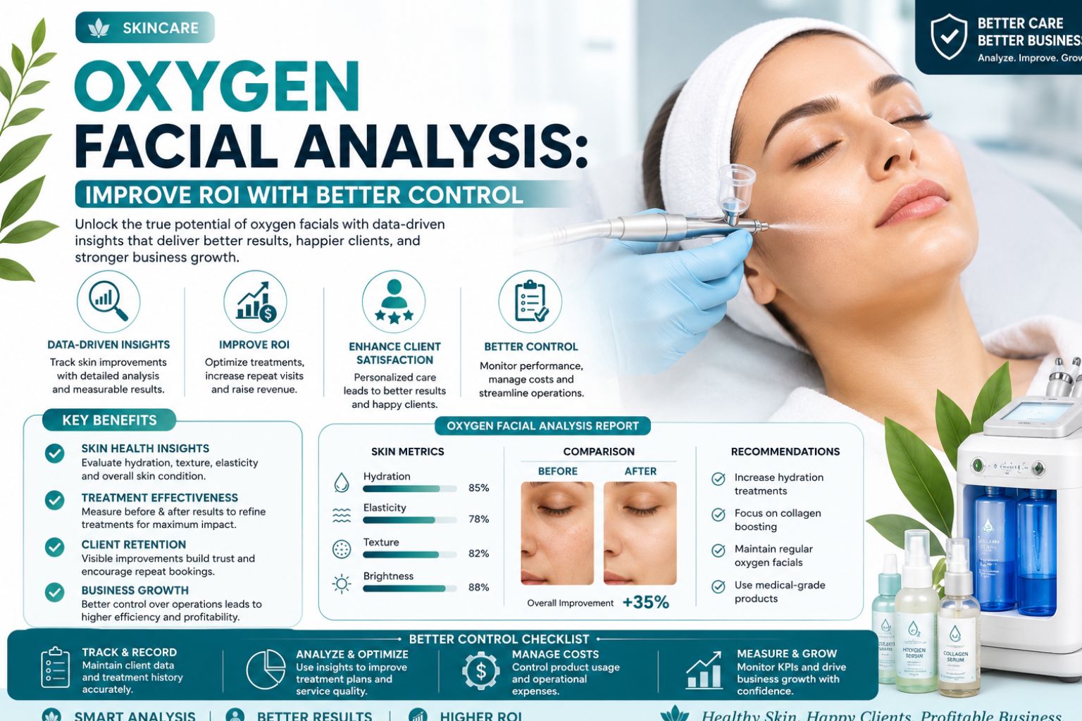 Oxygen Facial Analysis: Improve ROI With Better Control