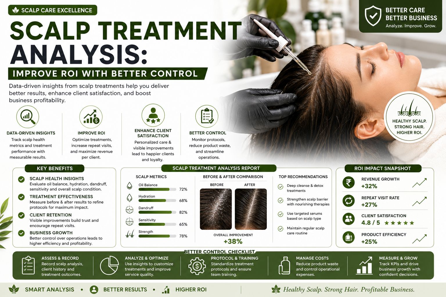 Scalp Treatment Analysis: Improve ROI With Better Control