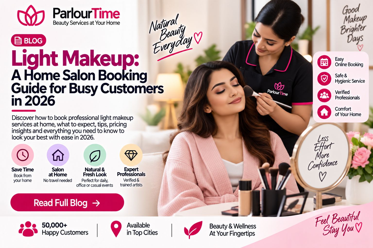 Light Makeup: A Home Salon Booking Guide for Busy Customers in 2026