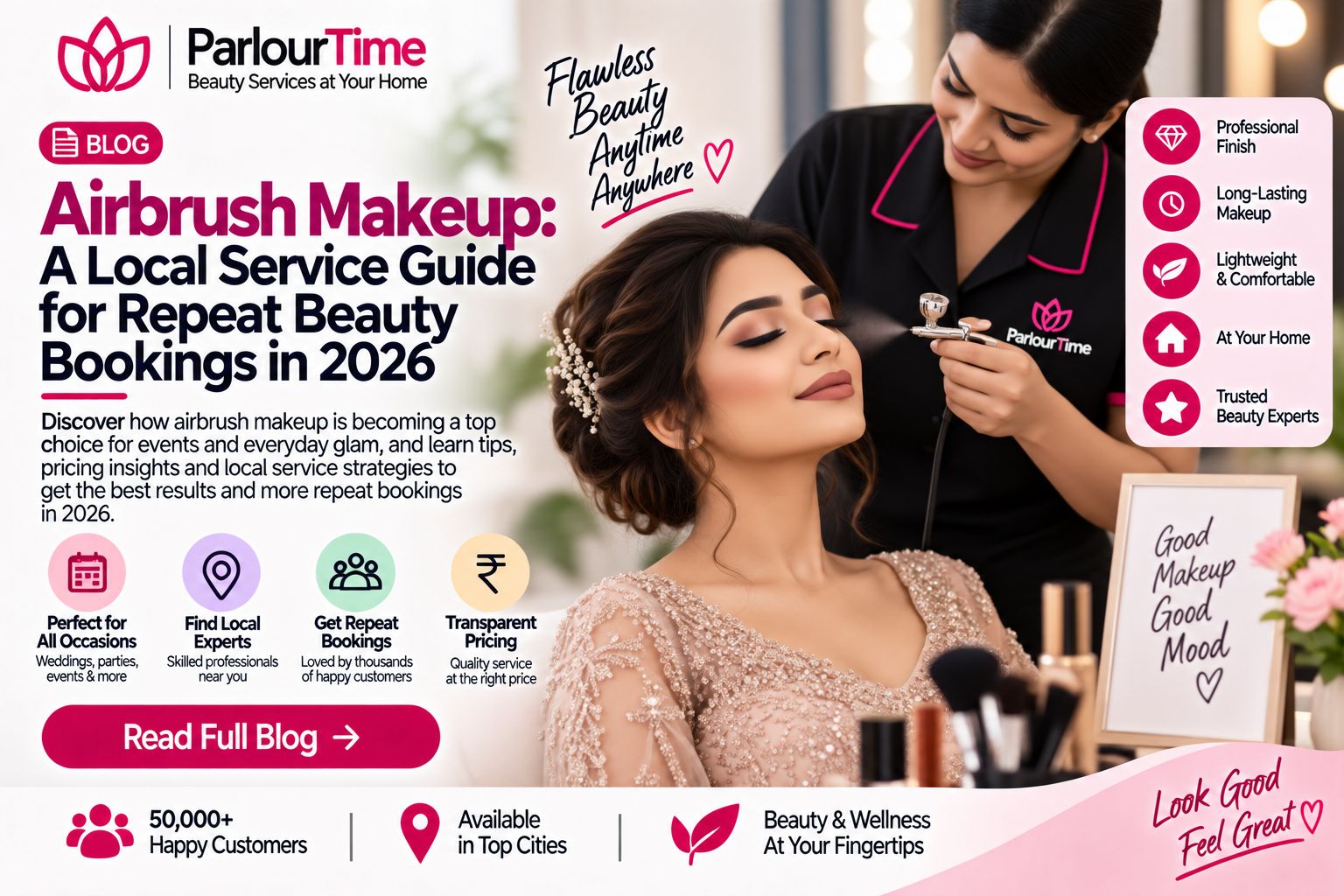 Airbrush Makeup: A Local Service Guide for Repeat Beauty Bookings in 2026