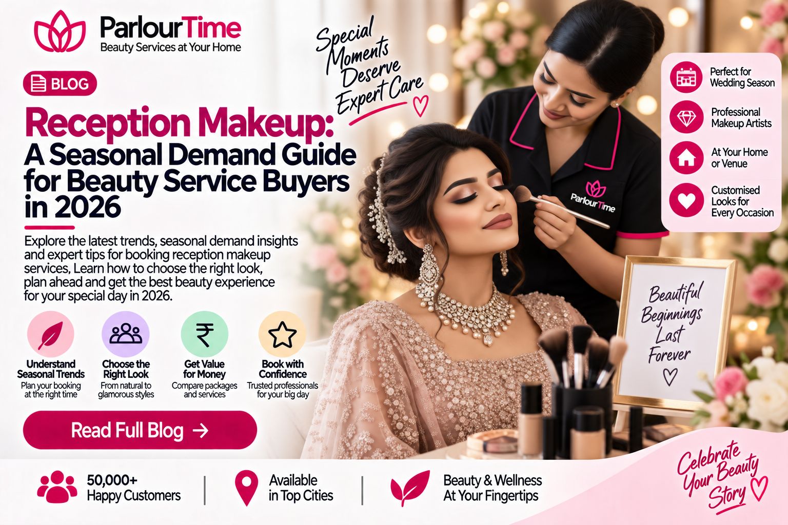 Reception Makeup: A Seasonal Demand Guide for Beauty Service Buyers in 2026