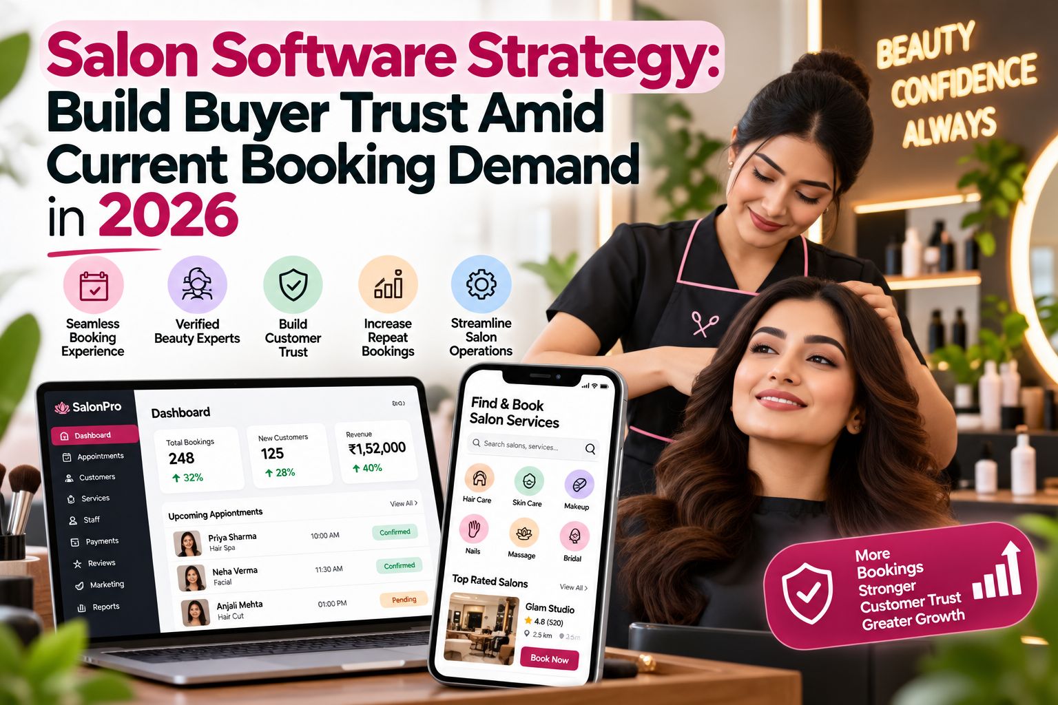 salon software Strategy: Build Buyer Trust Amid Current Booking Demand in 2026
