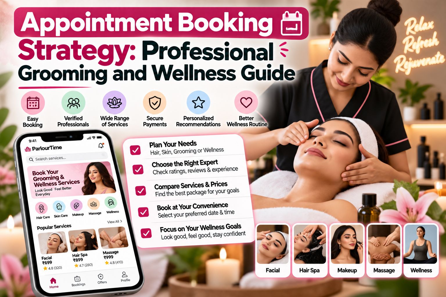 Appointment booking Strategy: Professional Grooming and Wellness Guide