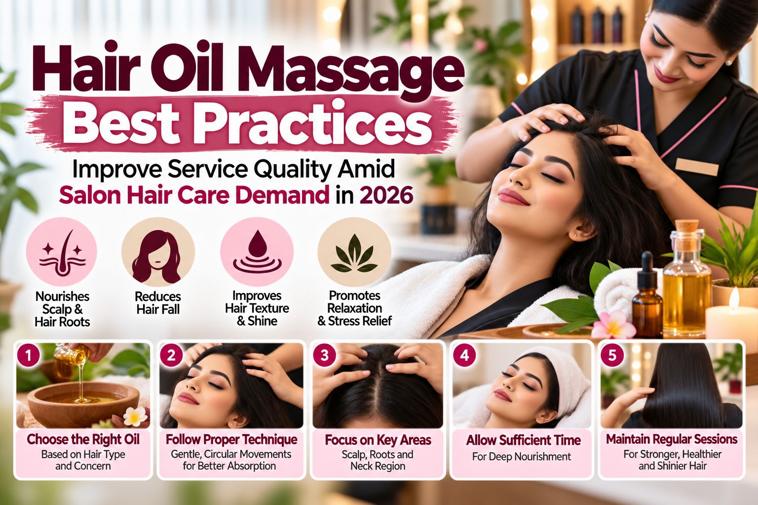 Hair Oil Massage Best Practices: Improve Service Quality Amid Salon Hair Care Demand in 2026