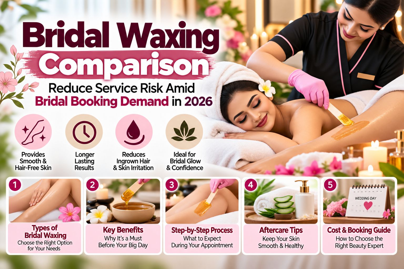 Bridal Waxing Comparison: Reduce Service Risk Amid Bridal Booking Demand in 2026