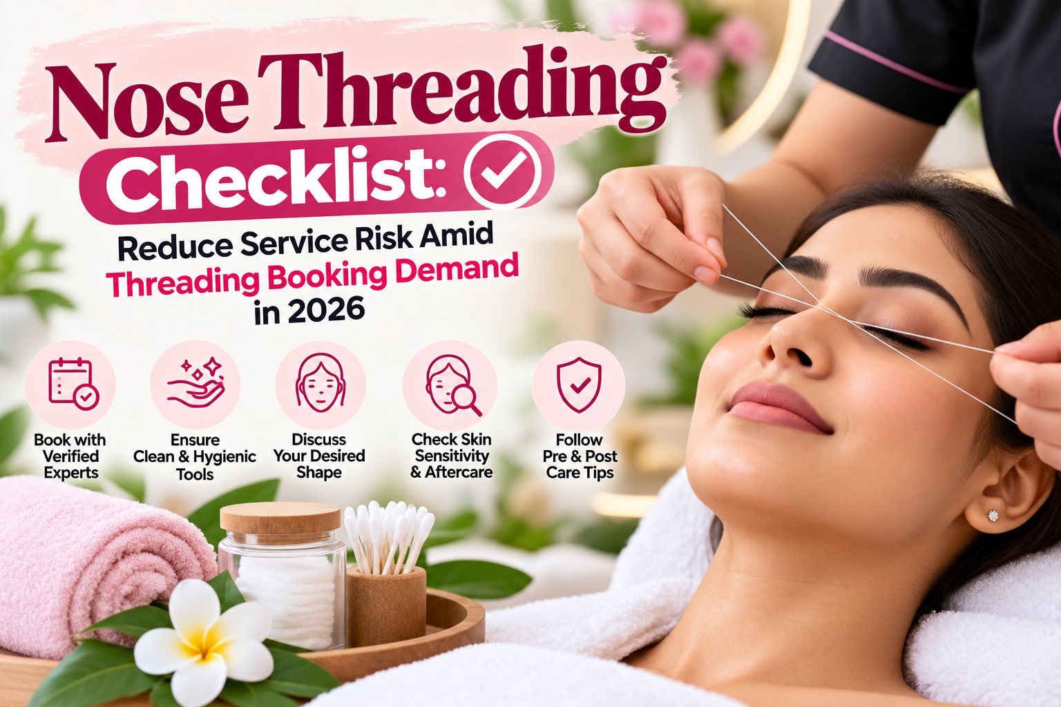Nose Threading Checklist: Reduce Service Risk Amid Threading Booking Demand in 2026