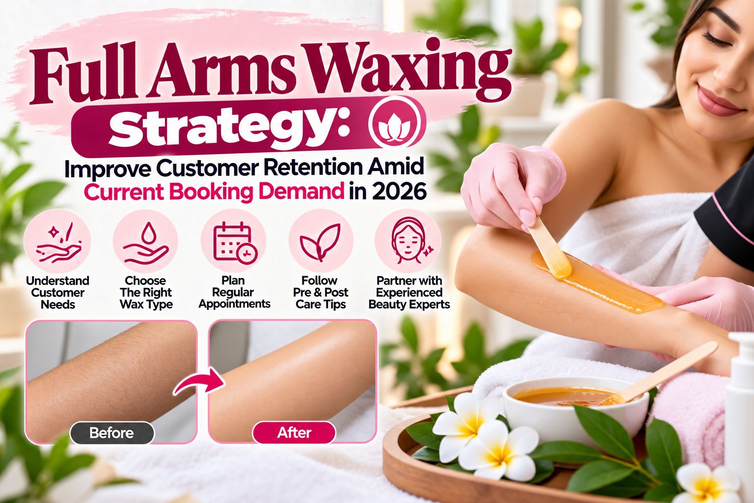Full Arms Waxing Strategy: Improve Customer Retention Amid Current Booking Demand in 2026