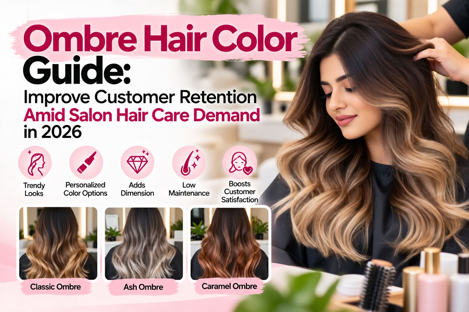 Ombre Hair Color Guide: Improve Customer Retention Amid Salon Hair Care Demand in 2026