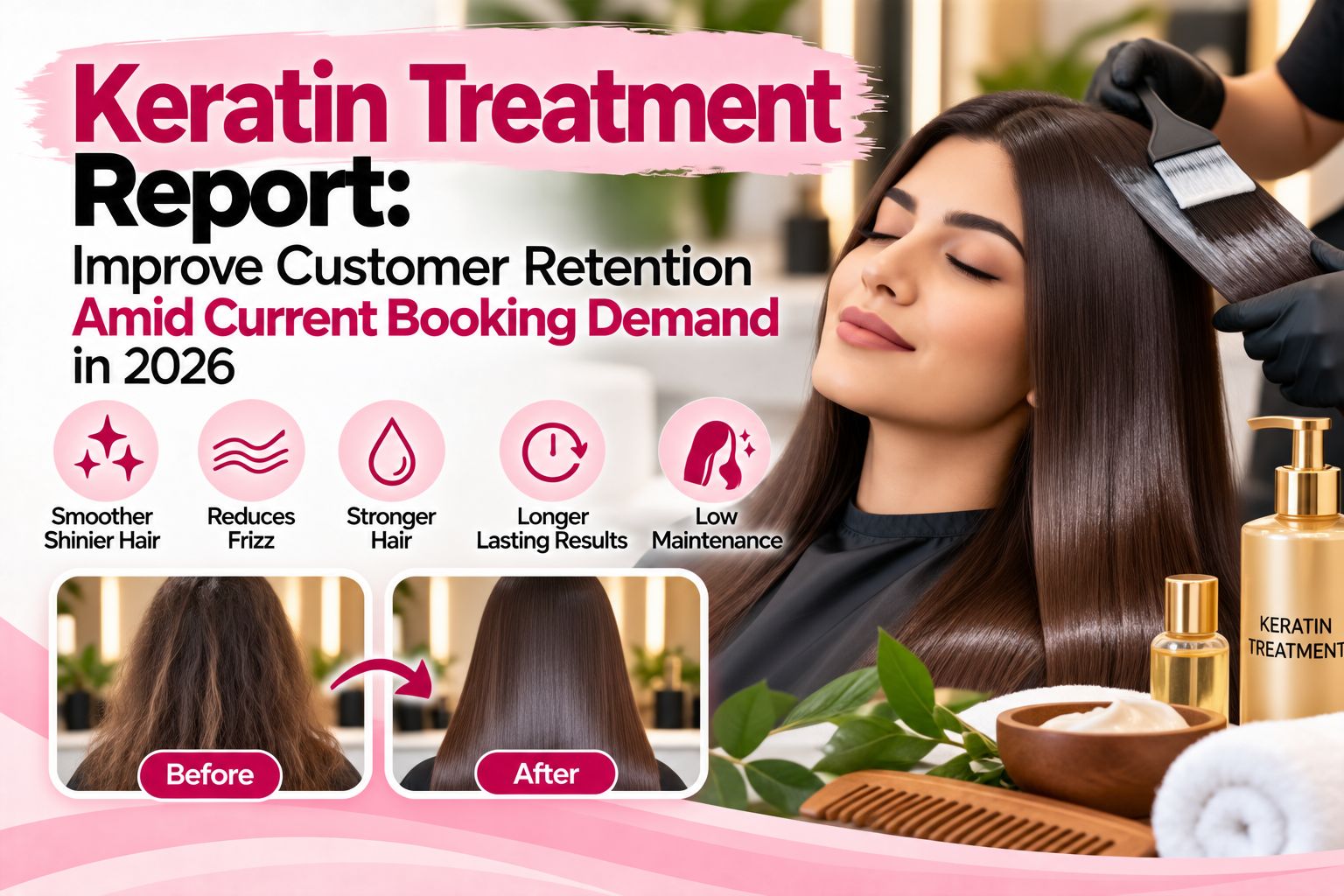 Keratin Treatment Report: Improve Customer Retention Amid Current Booking Demand in 2026