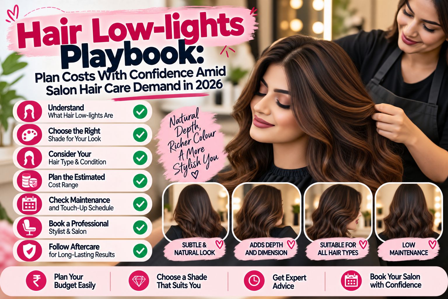 Hair Low-lights Playbook: Plan Costs With Confidence Amid Salon Hair Care Demand in 2026