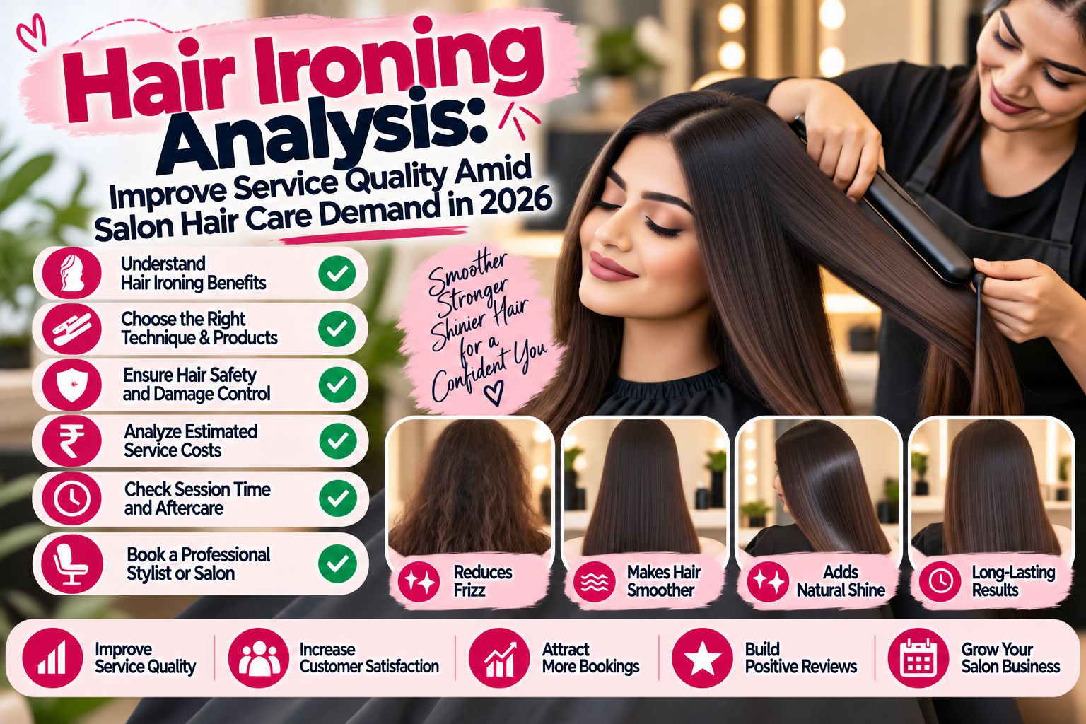 Hair Ironing Analysis: Improve Service Quality Amid Salon Hair Care Demand in 2026