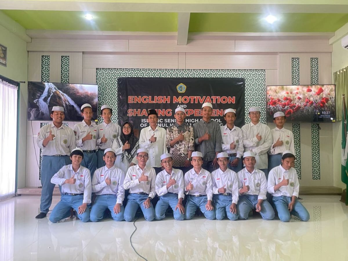 Kuatkan Motivasi Santri Berbahasa Inggris, MA Zaha Datangkan Mahasiswa S2 University of Innsbruck Austria