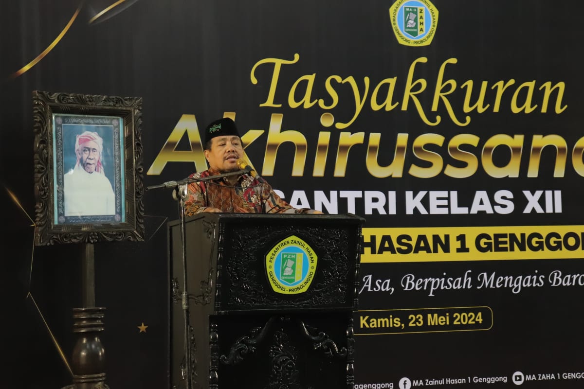 Tasyakuran Akhirussanah Kelulusan Santri Kelas XII MA Zainul Hasan 1 Genggong: Momen Penuh Haru dan Kebanggaan