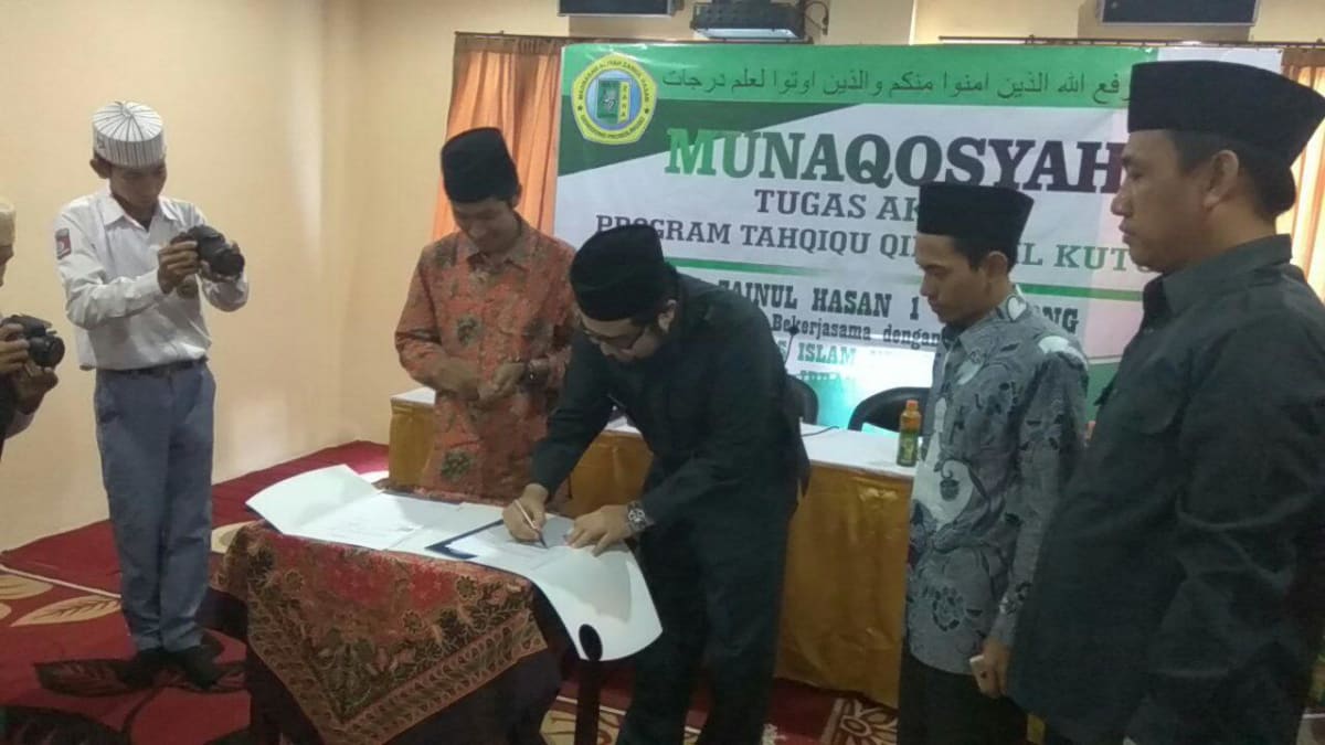 Kepala MA ZAHA Genggong Tandatangani Nota Kesepahaman dengan UIN Maulana Malik Ibrahim Malang