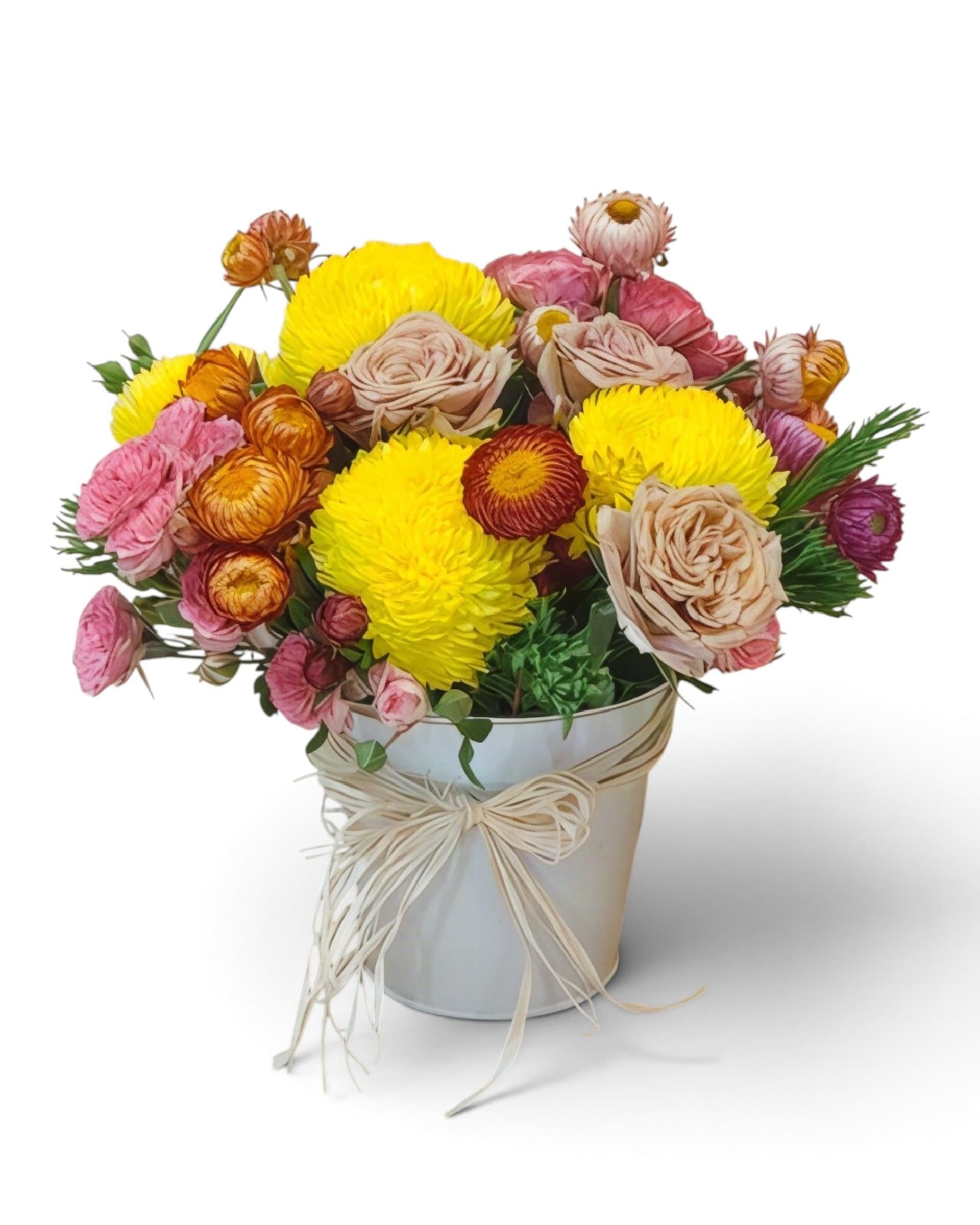 Wildflower Mix Vintage Style Flower Arrangement