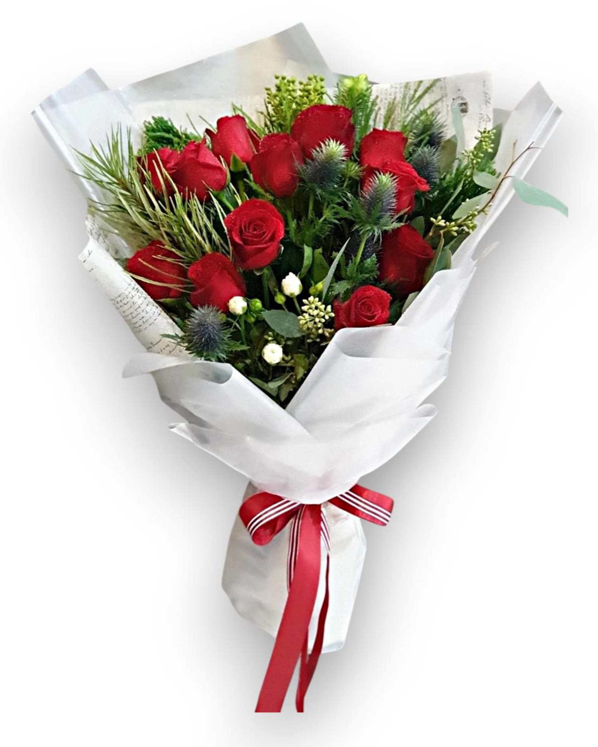 Red Romance Red Rose Bouquet