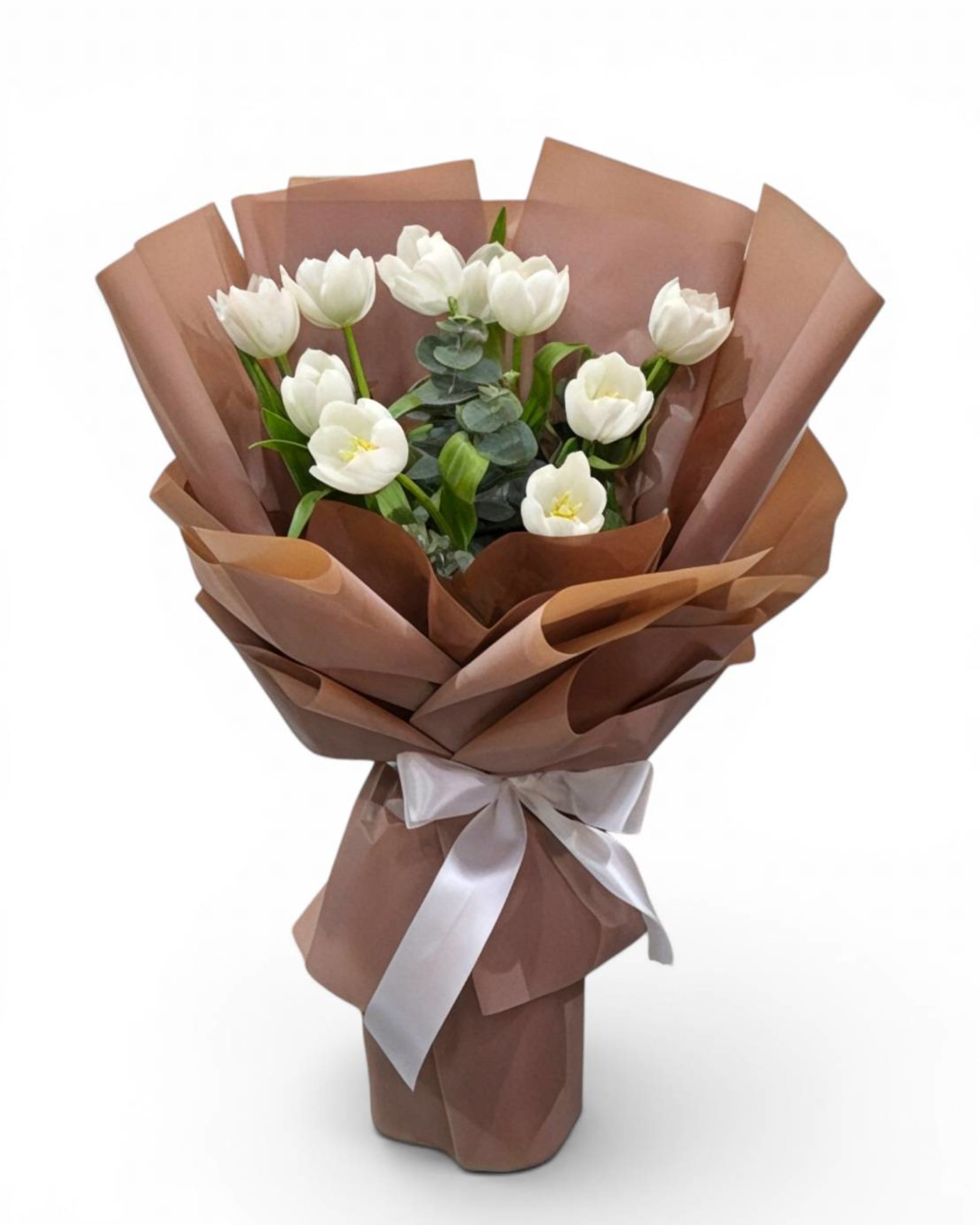 Pure Tulip White Tulip Bouquet