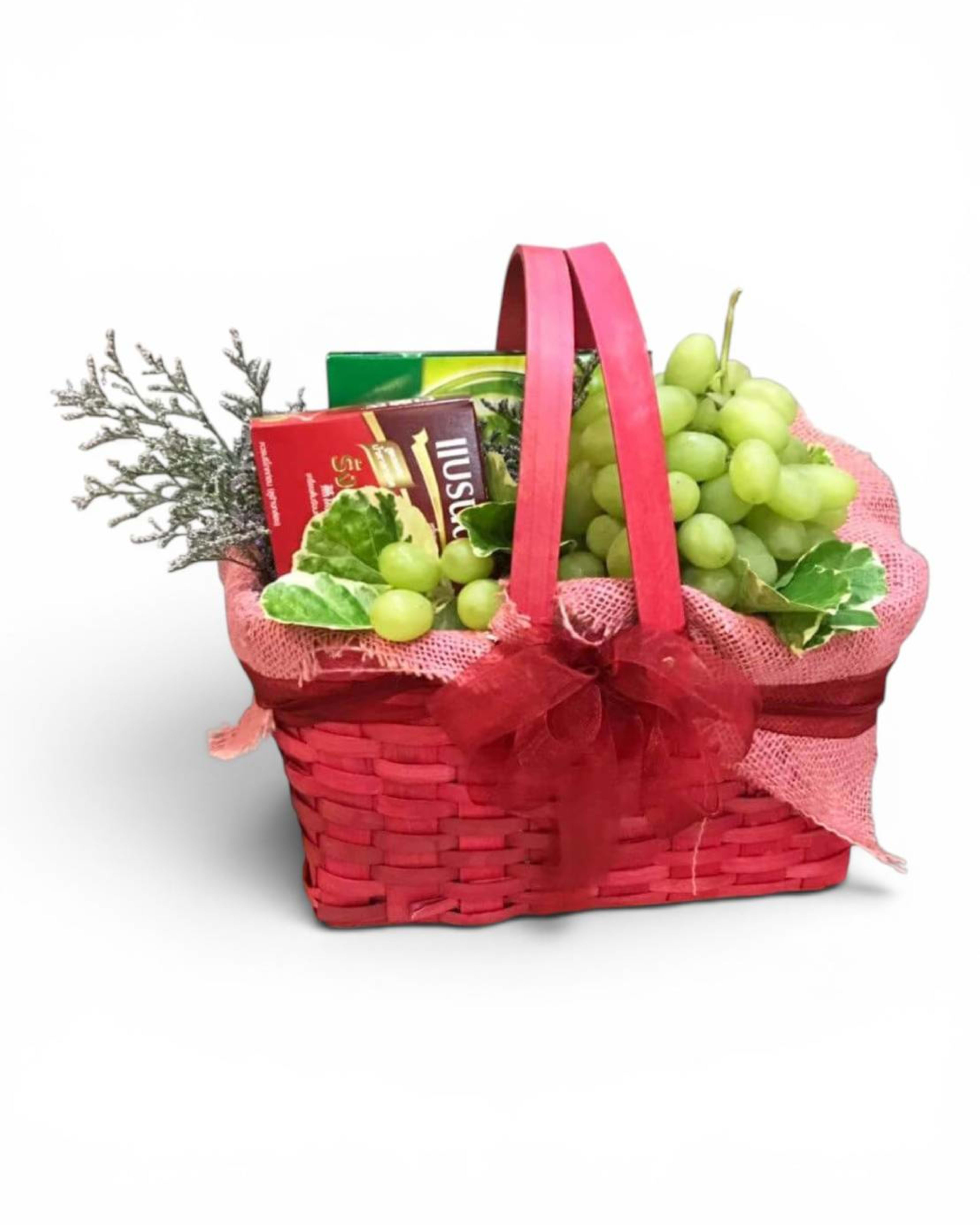 Health & Fruit Basket — Fruits with Brand's Health Drinks