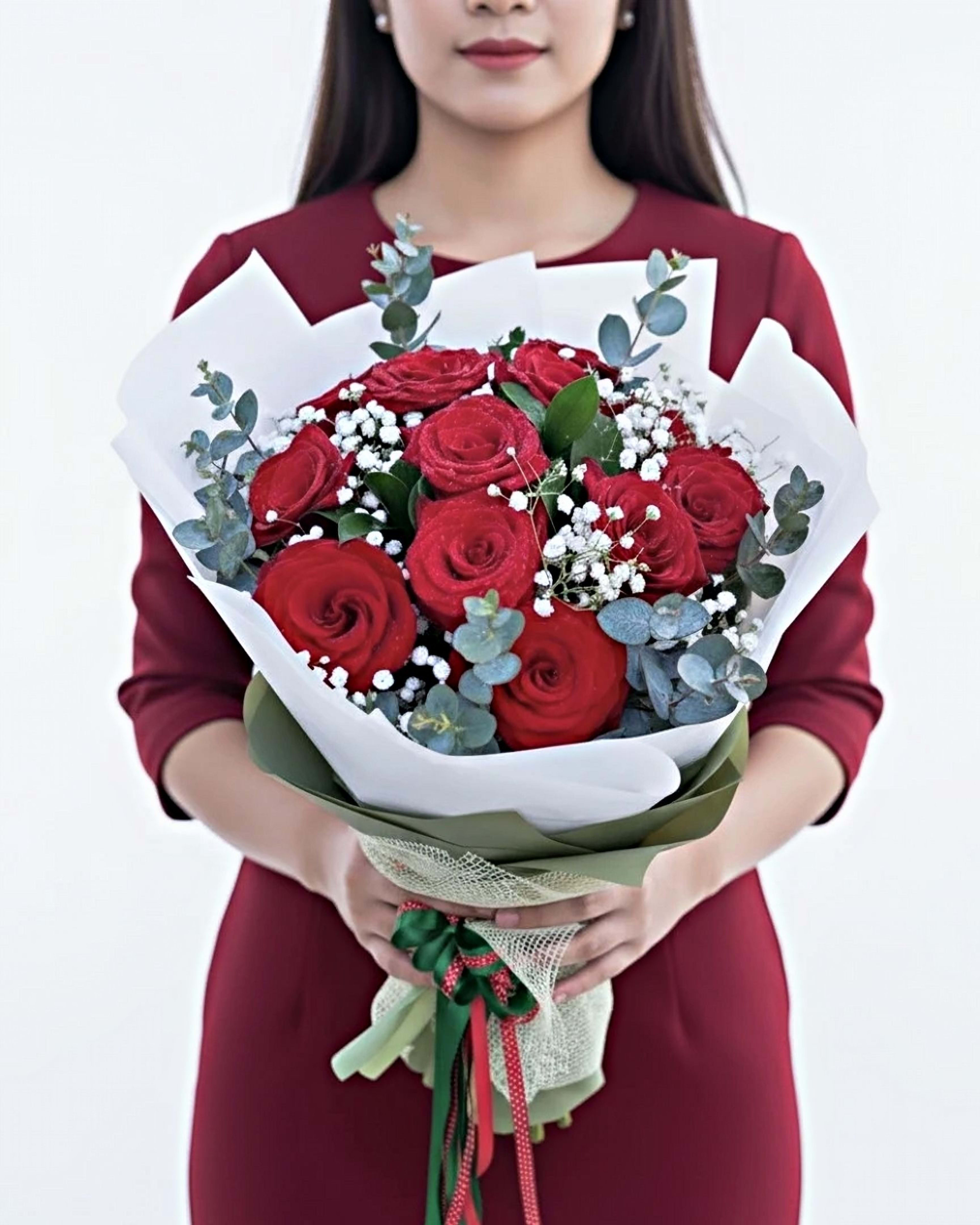 Passionate Love Premium Red Rose Bouquet