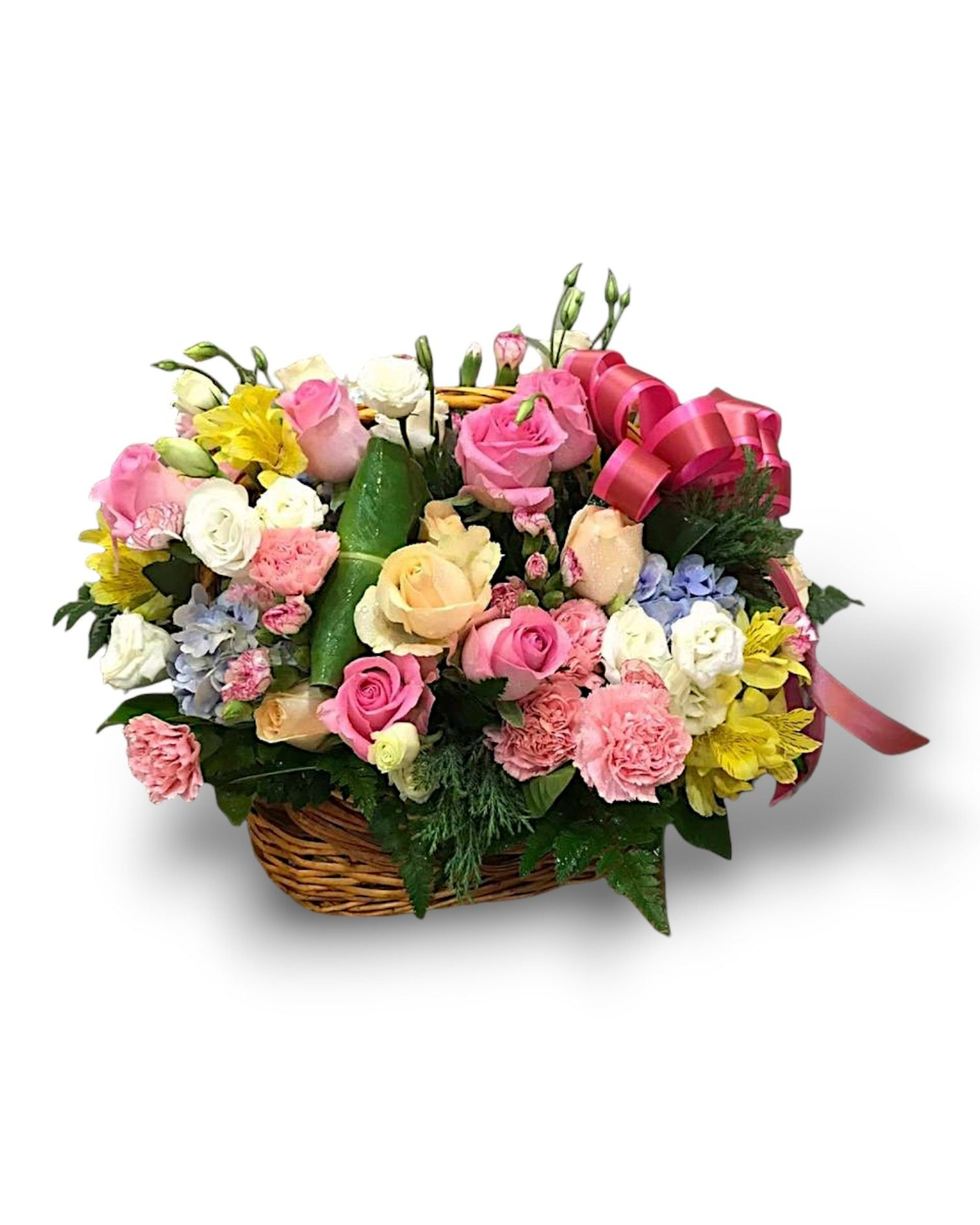 Blossom Delight Premium Mixed Flower Basket