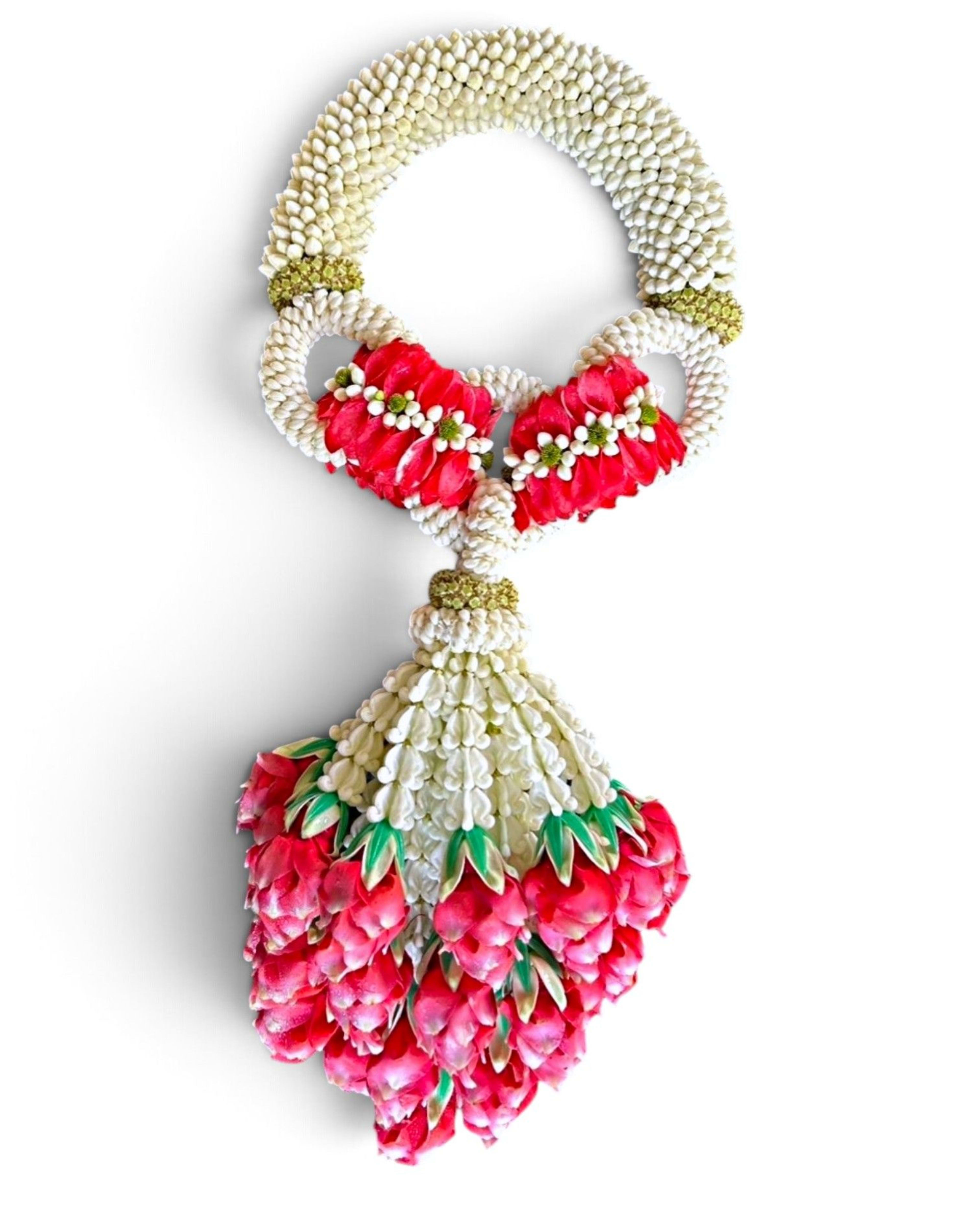 Thai Style Hand Garland — Fresh Flower Handcrafted