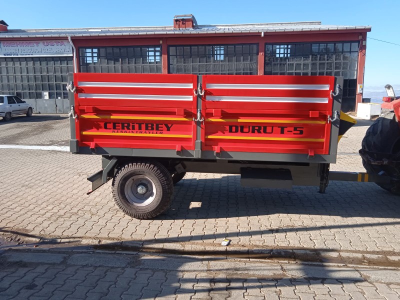 TEK DİNGİL RÖMORK