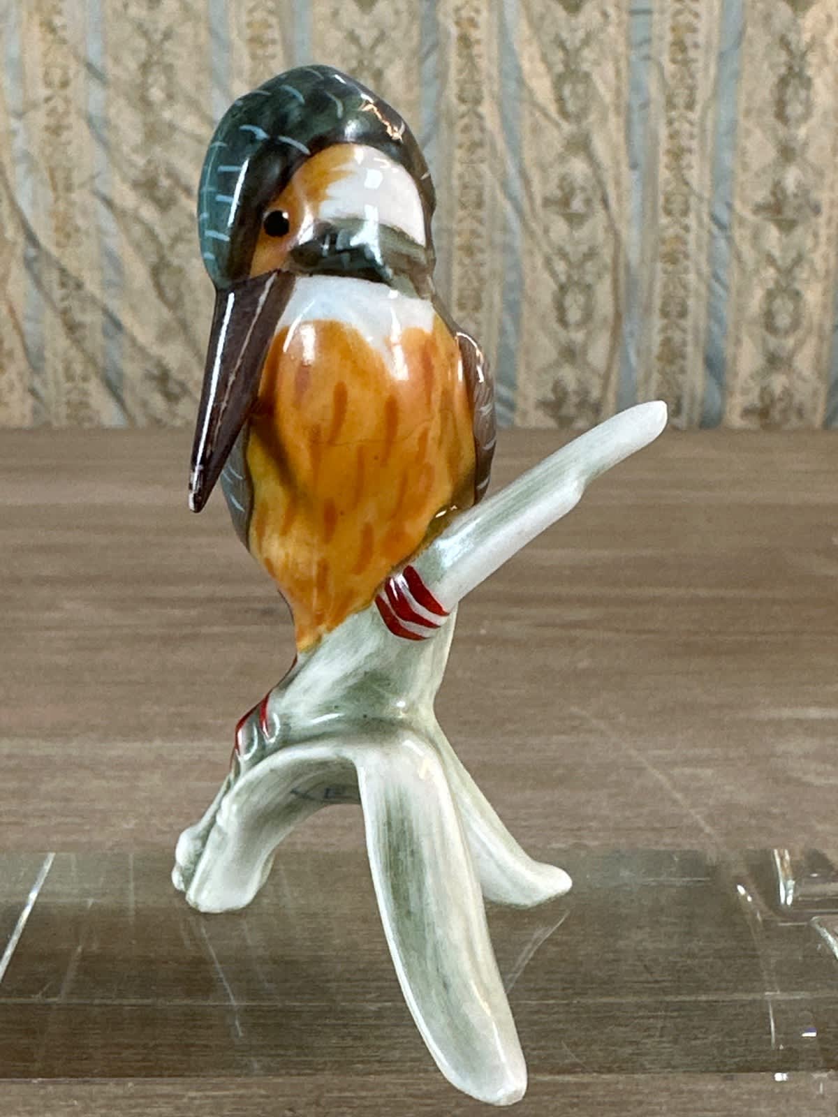 Ancienne porcelaine allemande oiseaux bird collection martin pêcheur Goebel 2 - Image 1